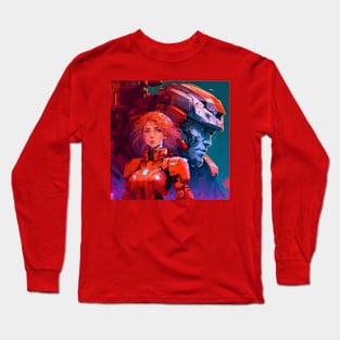 Star Driver  - Vintage Art | Mecha Long Sleeve T-Shirt